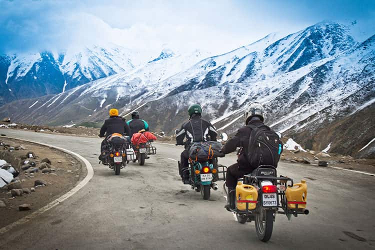 best  destinations in India for solo trip - bluberryholidays.com- Leh Ladakh Bike Tour Package 2020